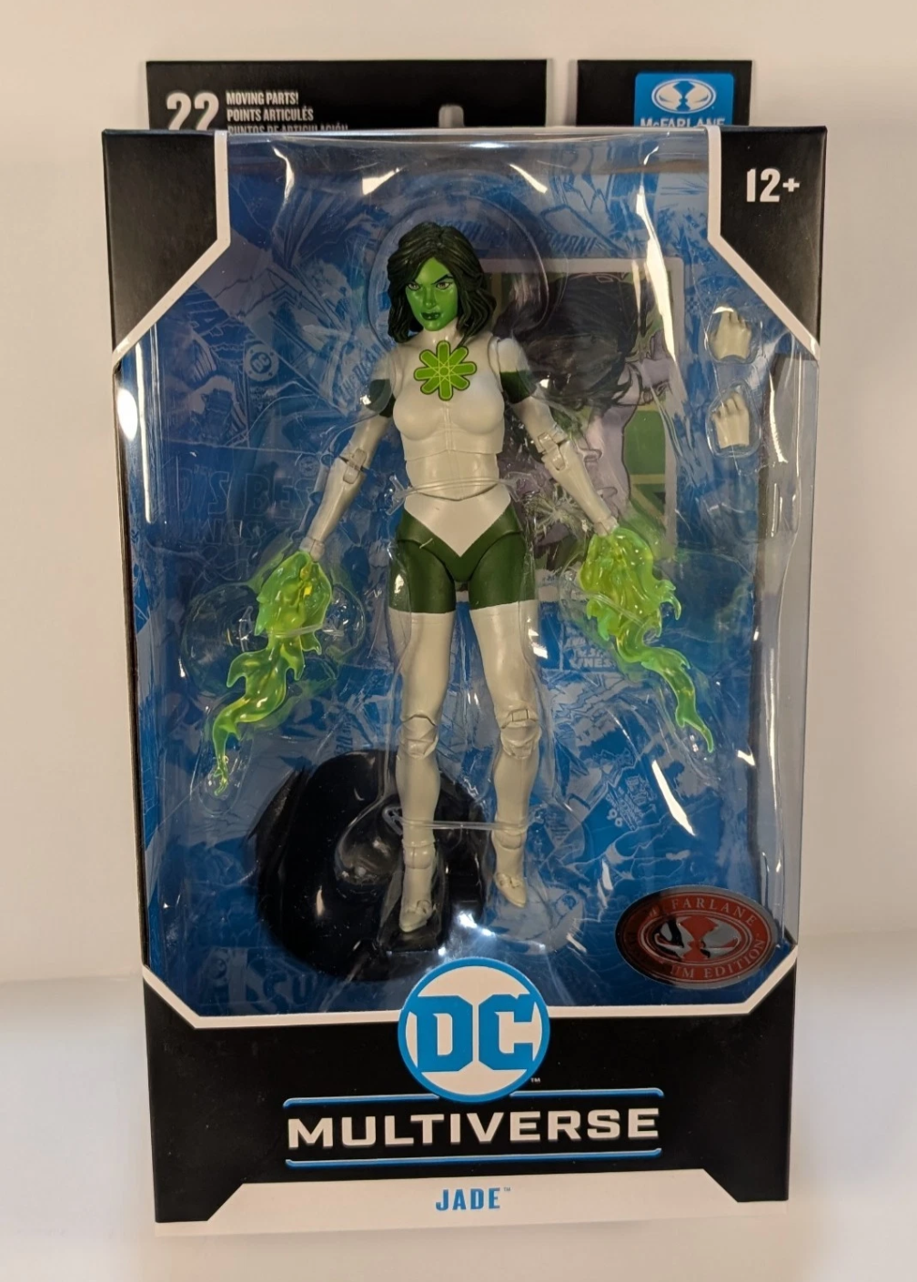 McFarlane DC JADE Green Lantern Corps Red Platinum Edition Multiverse NEW