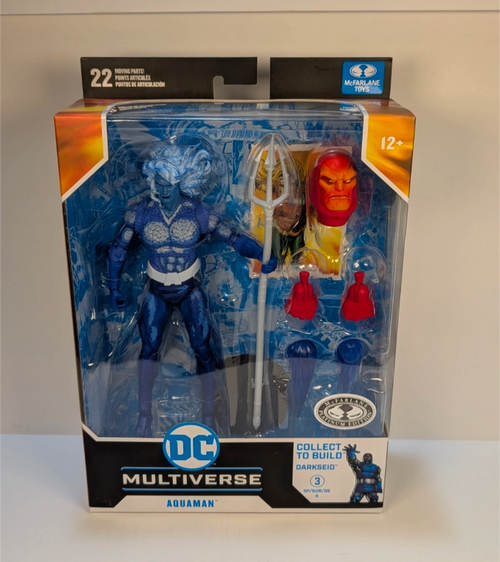 McFarlane DC Multiverse Aquaman Justice League Task Force Platinum Label