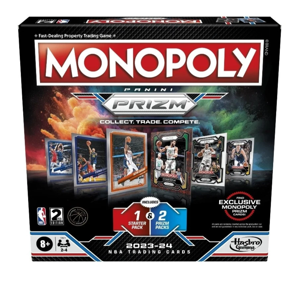 Monopoly Panini Prizm NBA 2nd Edition Board Game NEW&SEALED